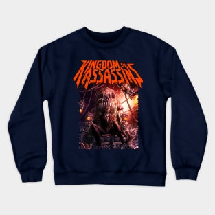 Kingdom of Assassins Skull throne Crewneck Sweatshirt